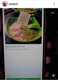 Kasihan! Netizen Jajan Bubur Kacang Ijo Green Tea yang Tak Sesuai Ekspektasi