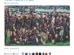 Meme Perkasanya Ajax Gilas Tottenham