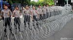 Ada Peringatan Hari Buruh, KPU Dijaga Ketat