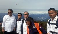 Menkominfo Cek Tower di Lokasi Ekstrem Pegunungan Intan Jaya Papua