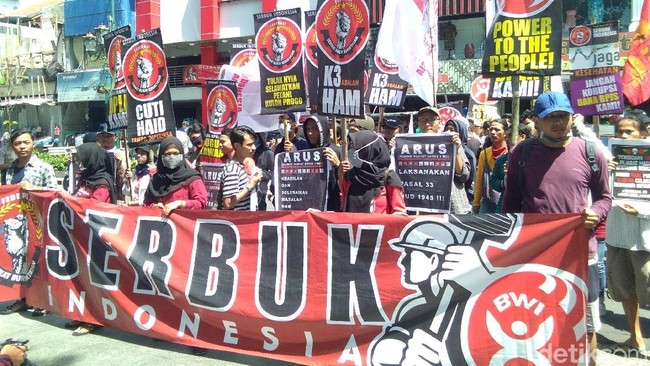 Tolak Upah Murah Masih Jadi Seruan Buruh di May Day 2019