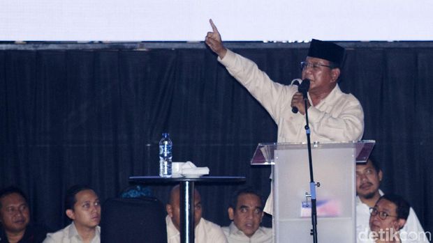 'Kambing-kambing' di Pidato Prabowo