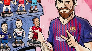 Koleksi tim Inggris yang dikalahkan Messi bertambah. Foto: istimewa
