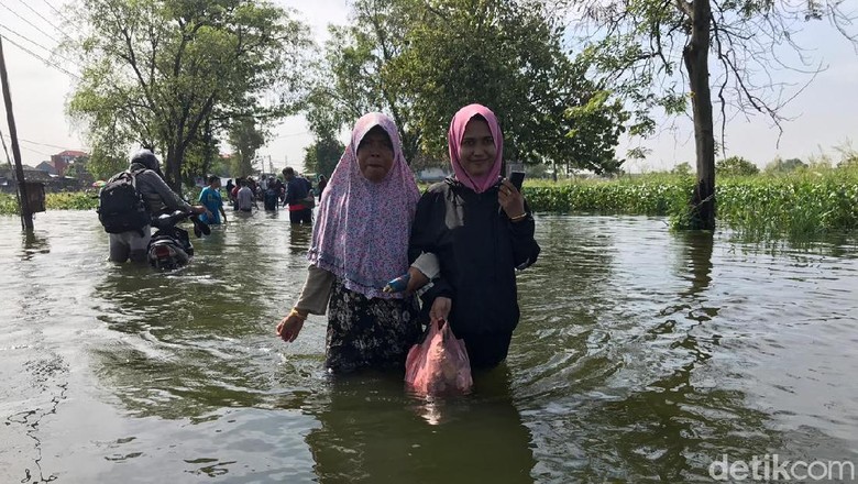 18 Desa di Empat Kecamatan Gresik Diterjang Banjir
