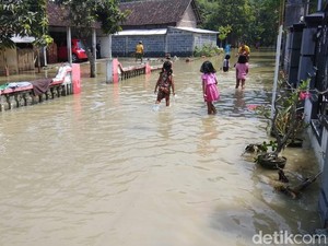 Kerap Banjir, Pemkab Mojokerto Desak Kementerian PUPR Normalisasi Sungai Lamong