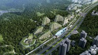 Rencananya, akan ada 40 ribu pohon yang ditanam, dan jutaan tanaman yang menghiasi bangunan. Bangunan yang akan ada seperti rumah, rumah sakit, hotel dan aneka fasilitas publik lainnya (Stefano Boeri Architetti)