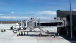 Mulus, Pesawat Airbus Mendarat Perdana di Bandara Baru DIY
