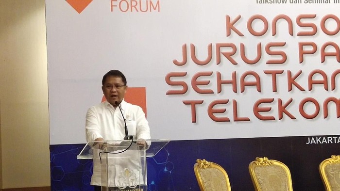 Menkominfo Rudiantara. (Foto: detikINET/Virgina Maulita Putri) Menkominfo Rudiantara. (Foto: detikINET/Virgina Maulita Putri)
