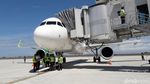 Mulus, Pesawat Airbus Mendarat Perdana di Bandara Baru DIY