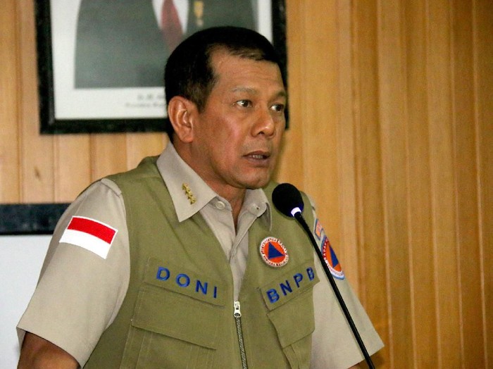 Kepala Badan Nasional Penanggulangan Bencana (BNPB), Letjen TNI Doni Monardo di UGM, Kamis (2/5/2019).