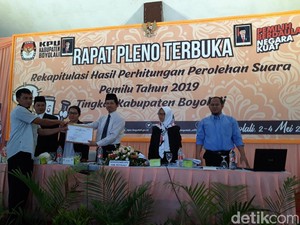 KPU Boyolali Targetkan Rekapitulasi Selesai 3 Hari