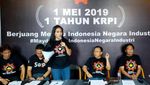 Begini Aksi May Day Pekerja Pelabuhan di Surabaya