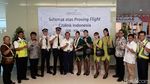 Mulus, Pesawat Airbus Mendarat Perdana di Bandara Baru DIY