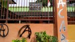 Jejak Vandalisme Massa Hitam-hitam di Aksi May Day Bandung