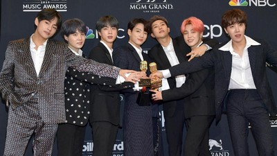 BTS Kalahkan Maroon 5 dan Ariana Grande di Billboard Music Awards