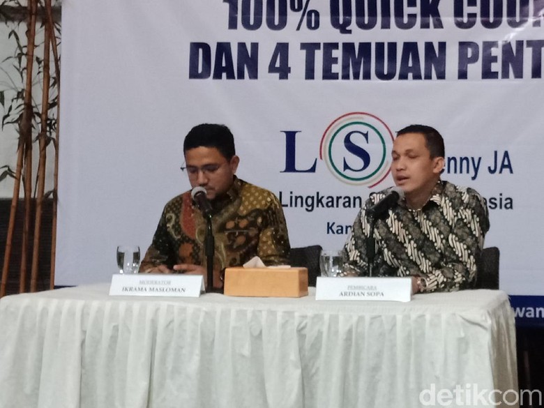 LSI Denny JA: Jokowi-Maruf Unggul di 21 Provinsi, Prabowo-Sandi 13 LSI Denny JA: Jokowi-Maruf Unggul di 21 Provinsi, Prabowo-Sandi 13