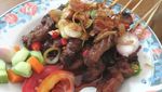 20 Sate Ayam dan Kambing Gerobakan Maknyus