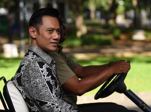 Selain B 2024, AHY Juga Punya Mobil Bernopol B 2045