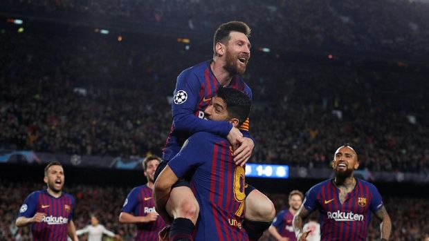 Lionel Messi dan Luis Suarez merupakan mesin gol Barcelona dalam beberapa musim terakhir.