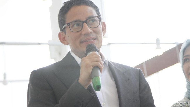 Sandiaga Uno Kritik Target Ekonomi RI Tahun Ini 5,3%