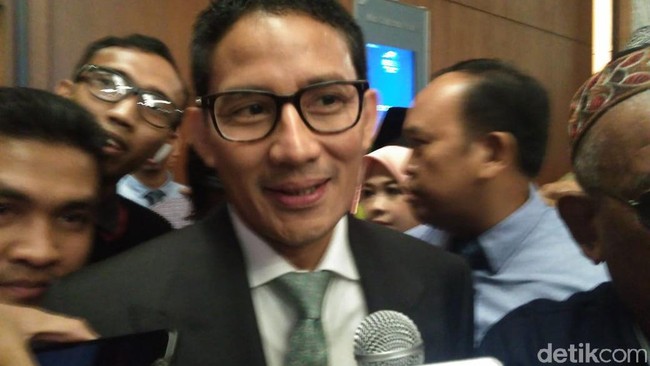 Sandiaga Uno Kritik Target Ekonomi RI Tahun Ini 5,3%