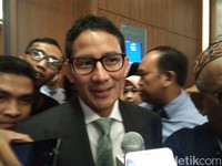 Sandiaga Uno Kritik Target Ekonomi RI Tahun Ini 5,3%