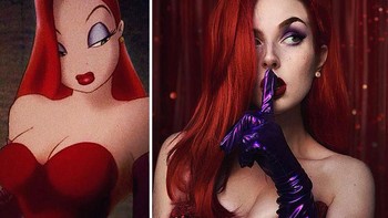 Jadi Jessica Rabbit. Foto: instagram.com/benzoate_ost/