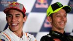 Akur, Rossi dan Marquez Duduk Bareng Jelang MotoGP Spanyol