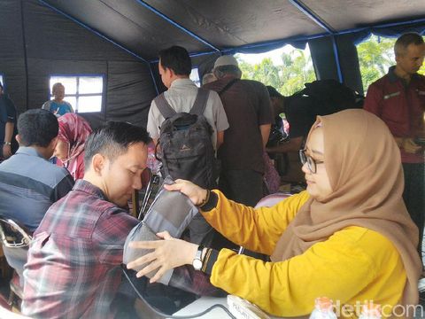 Jemaah Masjid Agung Ciamis Periksa Kesehatan Gratis Usai 