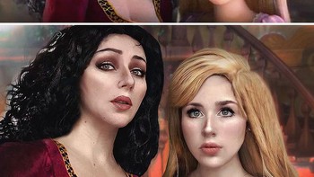 Mother Gothel dan Rapunzel. Foto: instagram.com/benzoate_ost/