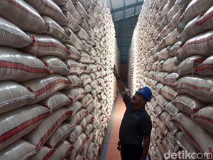 Stok Beras RI Ditargetkan 1,7 Juta Ton Hingga Akhir Tahun