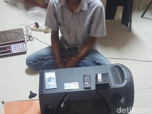 Pengiriman Speaker Berisi 2 Kg Sabu dari Malaysia Digagalkan