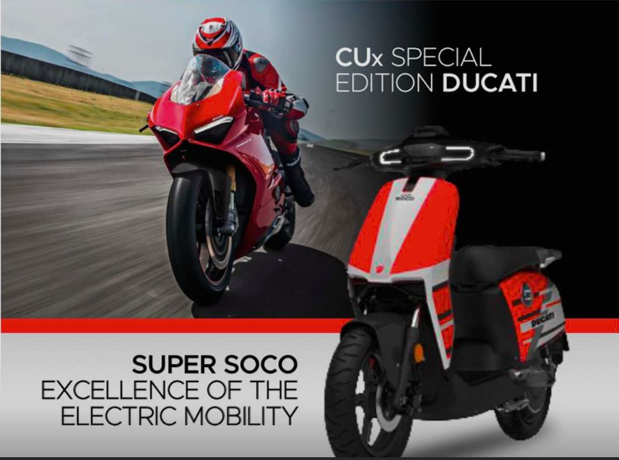 Sebuah pengumuman oleh Vmoto, pabrikan motor dan skuter listrik asal China, mengungkapkan bahwa Ducati baru saja meneken kesepakatan untuk memproduksi skuter listrik Ducati.
