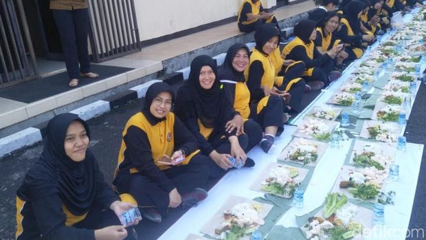 Botram dan Saling Bermaafan Jelang Ramadan Ala Polres Bandung