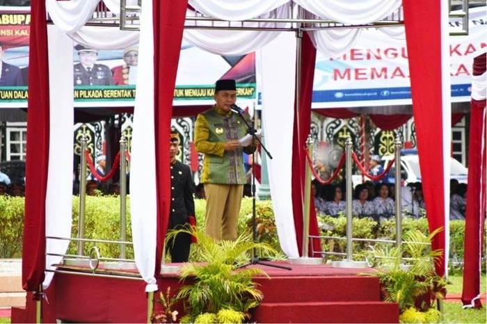 Upacara Peringatan Hari Jadi ke-61 Provinsi Kalimantan Tengah