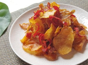 Bikin Sendiri Kering Udang hingga Ubi,  5 Lauk Kering Pedas Untuk Stok