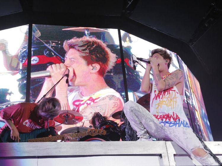 Ganasnya One Ok Rock Jadi Pembuka Konser Ed Sheeran di Jakarta