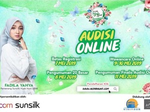 Punya Bakat Terpendam? Yuk, Daftar Audisi Online Sunsilk Hijab Hunt