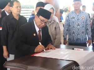 Bupati Blitar Sebut Pemilu Damai Hasil Kolaborasi Semua Elemen
