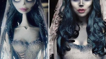 Menjadi Corpse Bride. Foto: instagram.com/benzoate_ost/