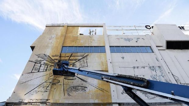 Jadi Daya Tarik Publik, Mural di Duta Merlin Harmoni Tak Akan Dihapus