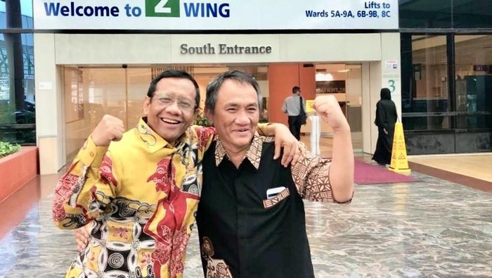 Mahfud Md dan Andi Arief