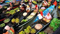 Serunya Belanja di 5 Pasar Apung di Asia, Salah Satunya Indonesia 