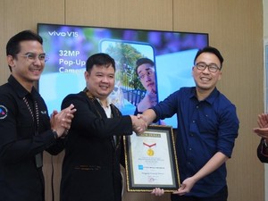 Wow! Peluncuran vivo V15 Raih Rekor MURI