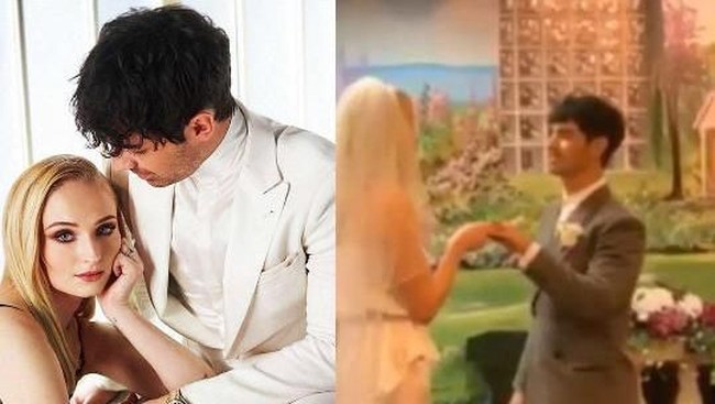 Hal tak terduga pun terjadi pada hubungan keduanya. Tanpa ada pemberitahuan sebelumnya, Joe dan Sophie menikah mendadak pada Rabu (1/5/2019) setelah acara Billboard Music Award di Las Vegas.  Foto: dok. Instagram