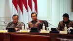 Jokowi Pimpin Ratas Bahas Masalah Pertanahan dan Idul Fitri