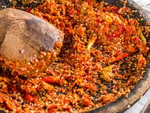 Sambel Nasi Madura Bu Hamina