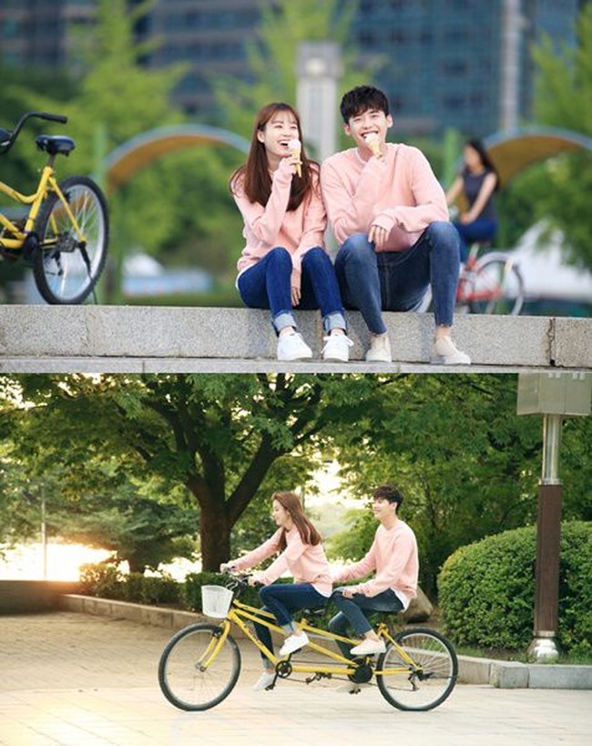 Bosan nonton bioskop dan jalan-jalan di mal, banyak ide kencan akhir pekan yang bisa dilakukan. Salah satunya adalah bermain sepeda, seperti dalam serial W dan The Smile Has Left Your Eyes. Selain menyenangkan, kencan ini tentu menyehatkan dari pada sekadar makan dan menonton saja.  Foto: ist