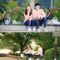 Bosan nonton bioskop dan jalan-jalan di mal, banyak ide kencan akhir pekan yang bisa dilakukan. Salah satunya adalah bermain sepeda, seperti dalam serial W dan The Smile Has Left Your Eyes. Selain menyenangkan, kencan ini tentu menyehatkan dari pada sekadar makan dan menonton saja.  Foto: ist