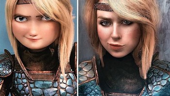 Menjadi Astrid Hofferson. Foto: instagram.com/benzoate_ost/